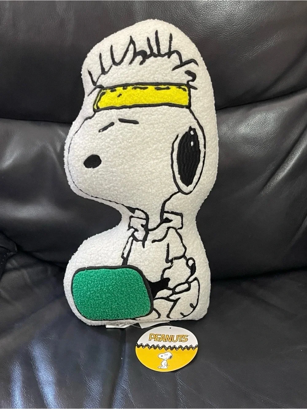 Peanuts Sherpa Snoopy Pillow - Pickleball Snoopy Pillow